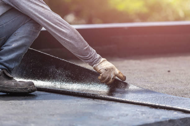 Professional Waterproofing technician working in Colgate, WI